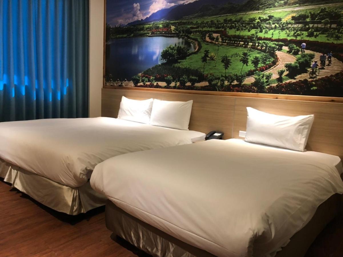 綺麗商旅園區館 Hotell T'ai-tung Exteriör bild